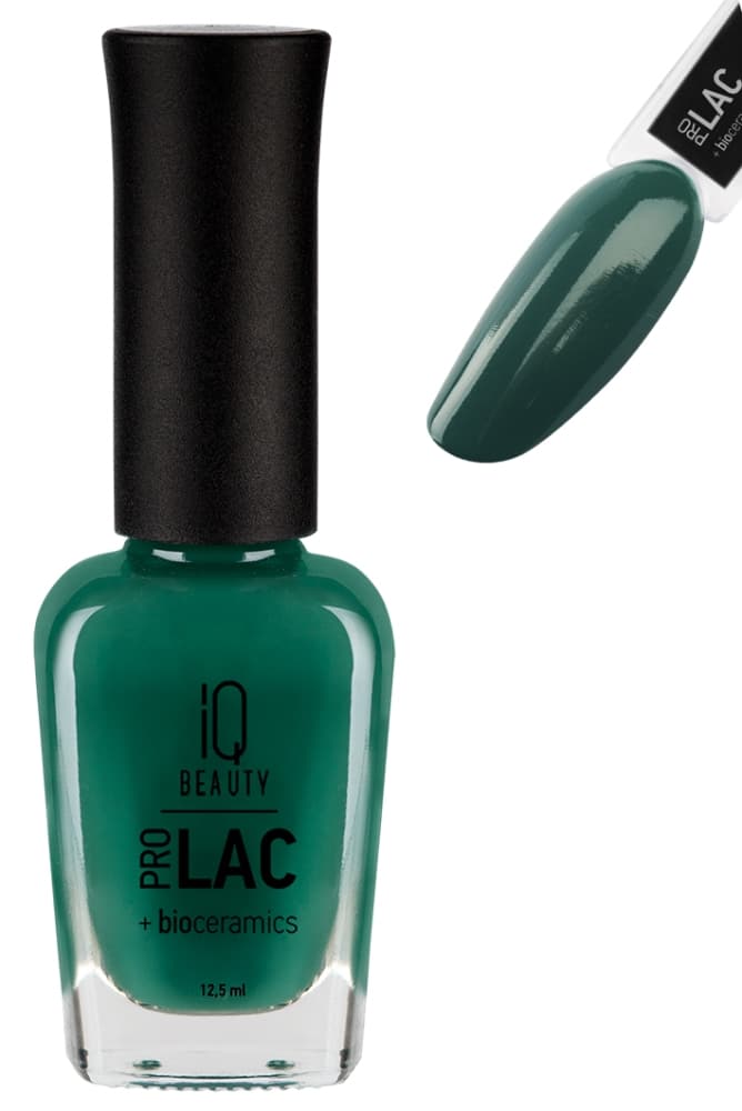 IQ BEAUTY PROLAC Лак для ногтей укрепляющий с биокерамикой 12.5 мл № 057 Juniper