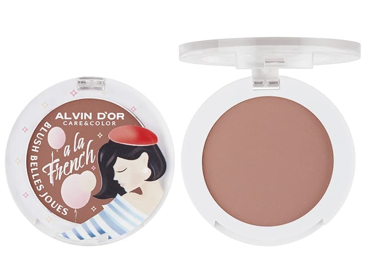 Alvin D'or A LA FRENCH Румяна для лица Blush belles joues (тон 01 Pink Basic)