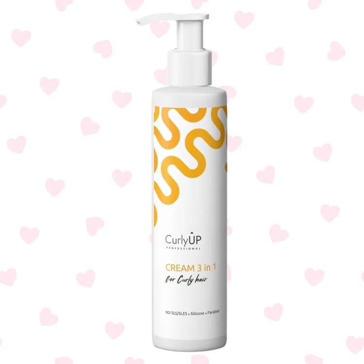 CurlyUp Крем для укладки кудрявых и вьющихся волос 200 мл