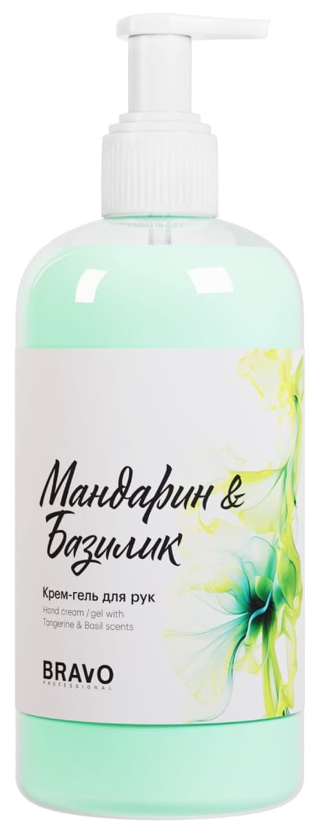 Bravo Крем-гель для рук «Мандарин и Базилик», 250 мл