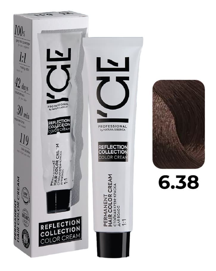 ICE Professional REFLECTION 6.38 тёмно-русый золотисто-шоколадный 60 мл