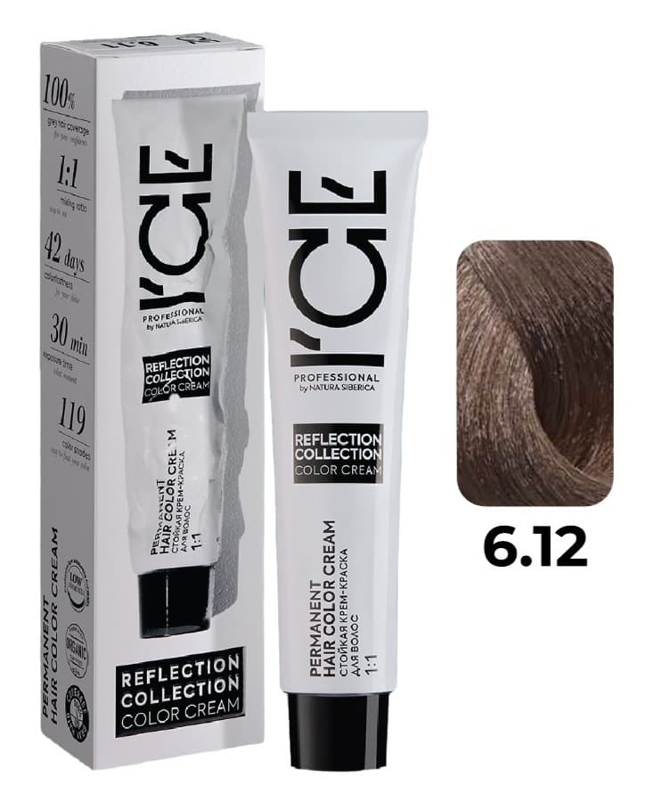 ICE Professional REFLECTION 6.12 тёмно-русый пепельно-перламутровый 60 мл