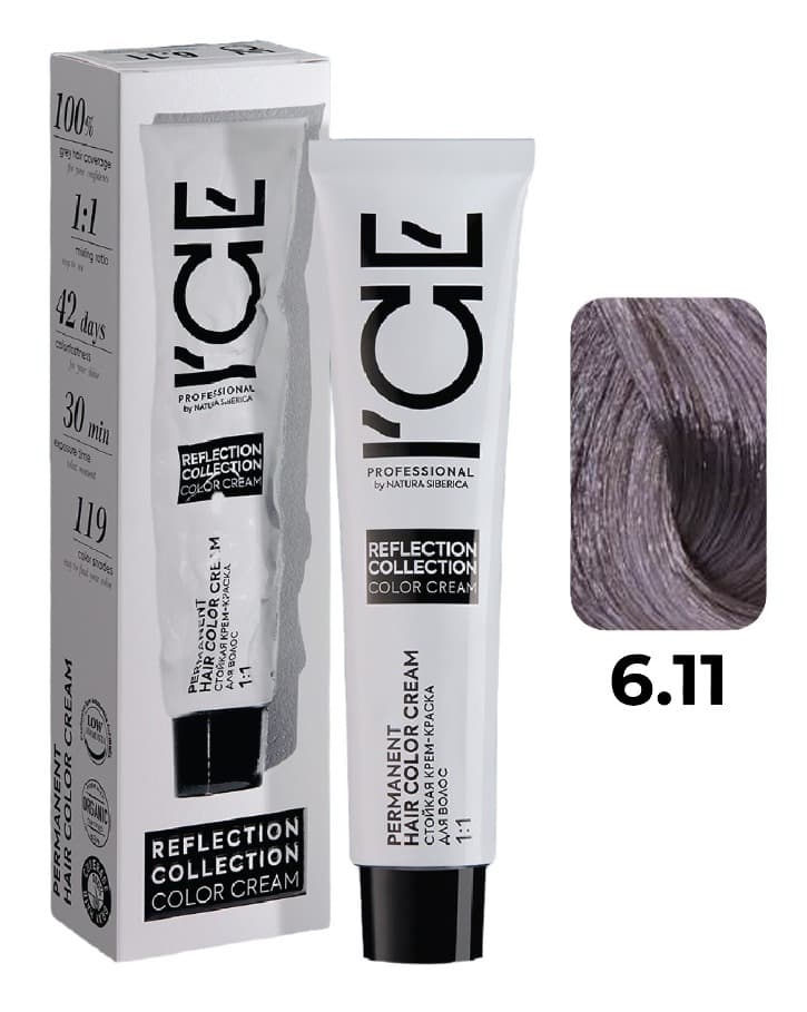 ICE Professional REFLECTION 6.11 тёмно-русый интенсивно-пепельный 60 мл