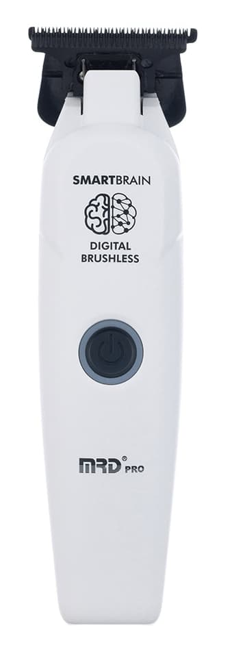 MRD PRO Машинка для стрижки окантовочная, аккум./сеть, 7200 об/мин, срез 0,2-1 мм, цвет белый