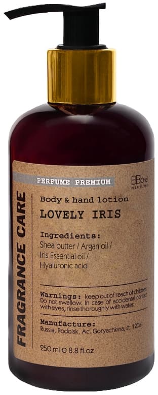 BB One FRAGRANCE CARE Парфюмированный Лосьон для тела и рук Lovely Iris 250 мл.