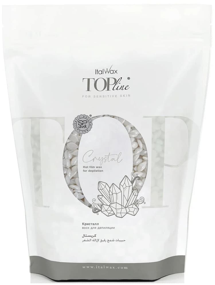 ItalWax Воск горячий (пленочный) Top Line Crystal (Кристалл), гранулы 750гр