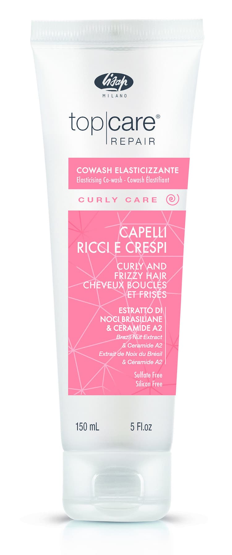 Lisap Curly Care Очищающий разглаживающий кондиционер 150 мл